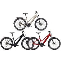 Specialized Turbo Vado 3.0 Step-through 27.5 Electric Bike X-Large - Red Tint/Silver Reflective