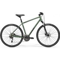 Merida Crossway 300 700c Sports Hybrid Bike Medium - Green/Dark Green