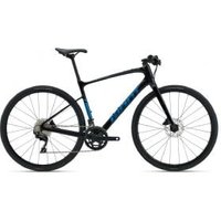 Giant Fastroad 1 Advanced Sports Hybrid Bike  2024 Small - Gloss Carbon Smoke/ Sea Sparkle