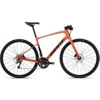 Giant Fastroad Advanced 2 Sports Hybrid Bike  2024 Medium - Gloss Helios Orange/ Black