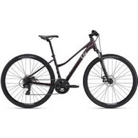 Giant Liv Rove 4 Womens Sports Hybrid Bike  2024 X-Small - Gloss Charcoal Plum