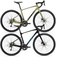 Giant Revolt 2 Gravel Bike  2024 Large - Gloss Metallic Black/Sea Sparkle