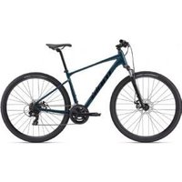 Giant Roam 4 Disc Sports Hybrid Bike  2024 Large - Gloss Deep Lake/Black