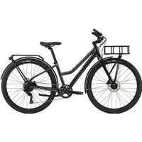 Cannondale Treadwell Eq Dlx Remixte Urban Cruiser Bike Small - Black Magic