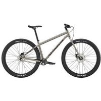 Kona Unit 29er Rigid Fork Mountain Bike  2024 Medium - Gloss Metallic Grey/Chocolate & Tan Decals