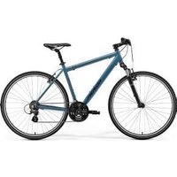 Merida Crossway 10-V SE 700c Sports Hybrid Bike  2025 Small - Silk Blue/Black